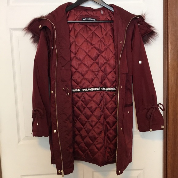 Karl Lagerfeld Paris Winter Coat Small - Picture 4 of 13